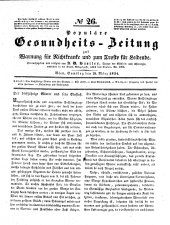 Populäre österreichische Gesundheits-Zeitung