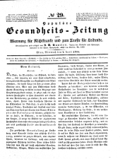 Populäre österreichische Gesundheits-Zeitung