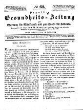 Populäre österreichische Gesundheits-Zeitung