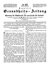 Populäre österreichische Gesundheits-Zeitung