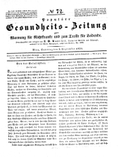 Populäre österreichische Gesundheits-Zeitung