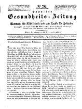 Populäre österreichische Gesundheits-Zeitung