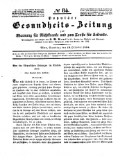 Populäre österreichische Gesundheits-Zeitung