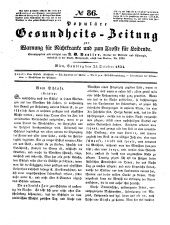 Populäre österreichische Gesundheits-Zeitung