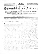 Populäre österreichische Gesundheits-Zeitung