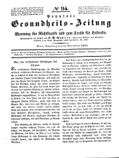 Populäre österreichische Gesundheits-Zeitung