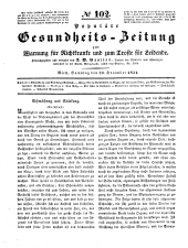 Populäre österreichische Gesundheits-Zeitung