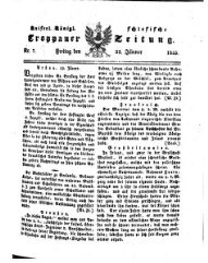Kais. Königl. Schlesische Troppauer-Zeitung