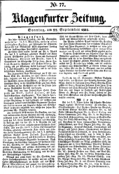 Klagenfurter Zeitung