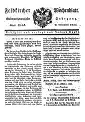 Feldkircher Wochenblatt