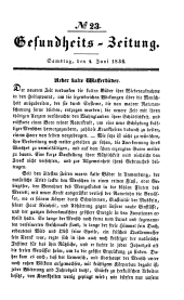 Populäre österreichische Gesundheits-Zeitung