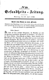 Populäre österreichische Gesundheits-Zeitung