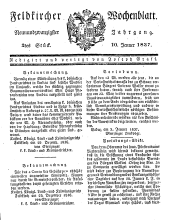 Feldkircher Wochenblatt