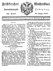 Feldkircher Wochenblatt