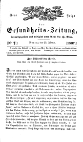 Populäre österreichische Gesundheits-Zeitung