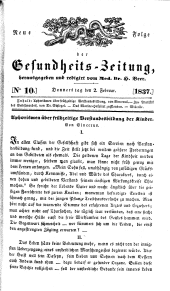 Populäre österreichische Gesundheits-Zeitung