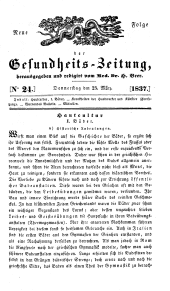 Populäre österreichische Gesundheits-Zeitung