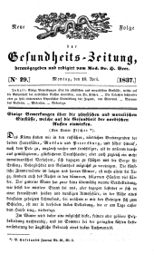 Populäre österreichische Gesundheits-Zeitung