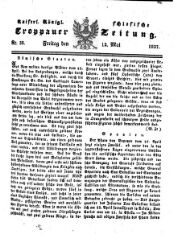 Kais. Königl. Schlesische Troppauer-Zeitung