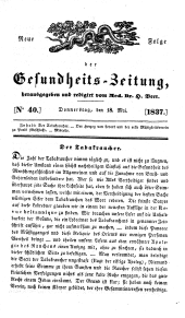 Populäre österreichische Gesundheits-Zeitung