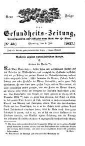 Populäre österreichische Gesundheits-Zeitung