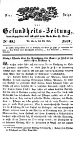 Populäre österreichische Gesundheits-Zeitung