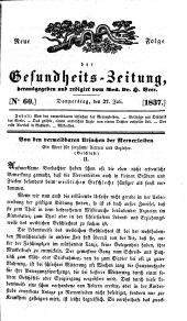 Populäre österreichische Gesundheits-Zeitung