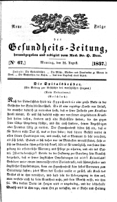 Populäre österreichische Gesundheits-Zeitung