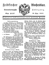 Feldkircher Wochenblatt