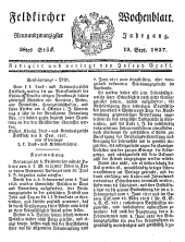 Feldkircher Wochenblatt