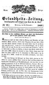 Populäre österreichische Gesundheits-Zeitung