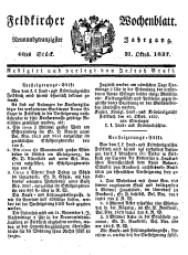 Feldkircher Wochenblatt