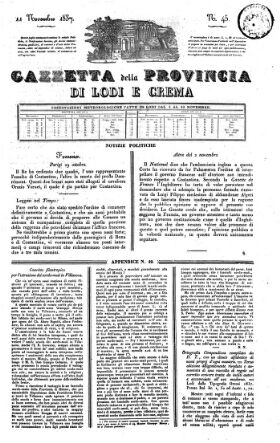 Gazzetta della provincia di Lodi e Crema