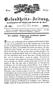 Populäre österreichische Gesundheits-Zeitung