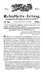 Populäre österreichische Gesundheits-Zeitung