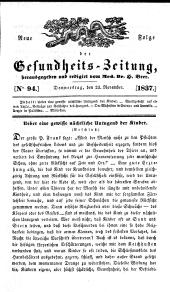 Populäre österreichische Gesundheits-Zeitung