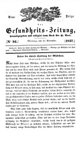 Populäre österreichische Gesundheits-Zeitung