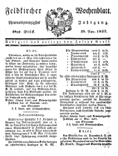 Feldkircher Wochenblatt