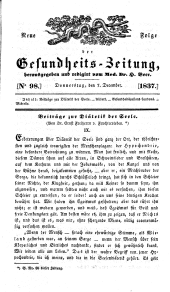 Populäre österreichische Gesundheits-Zeitung