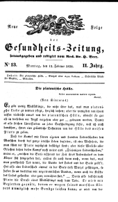 Populäre österreichische Gesundheits-Zeitung