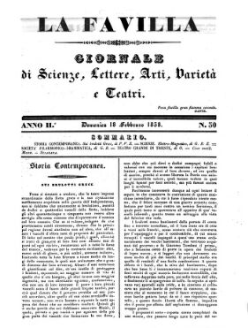 La Favilla giornale