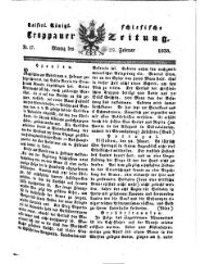 Kais. Königl. Schlesische Troppauer-Zeitung
