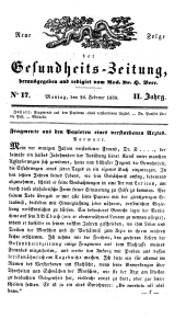 Populäre österreichische Gesundheits-Zeitung