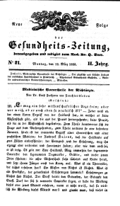 Populäre österreichische Gesundheits-Zeitung