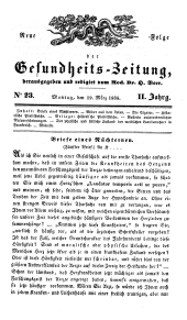 Populäre österreichische Gesundheits-Zeitung