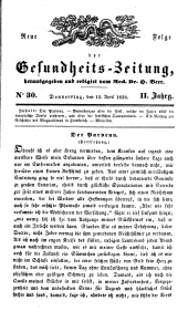 Populäre österreichische Gesundheits-Zeitung