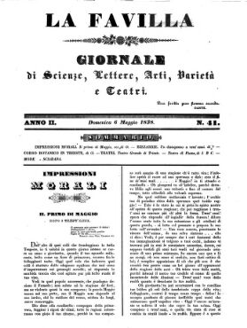 La Favilla giornale