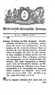 Medicinisch chirurgische Zeitung