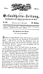 Populäre österreichische Gesundheits-Zeitung