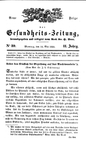 Populäre österreichische Gesundheits-Zeitung